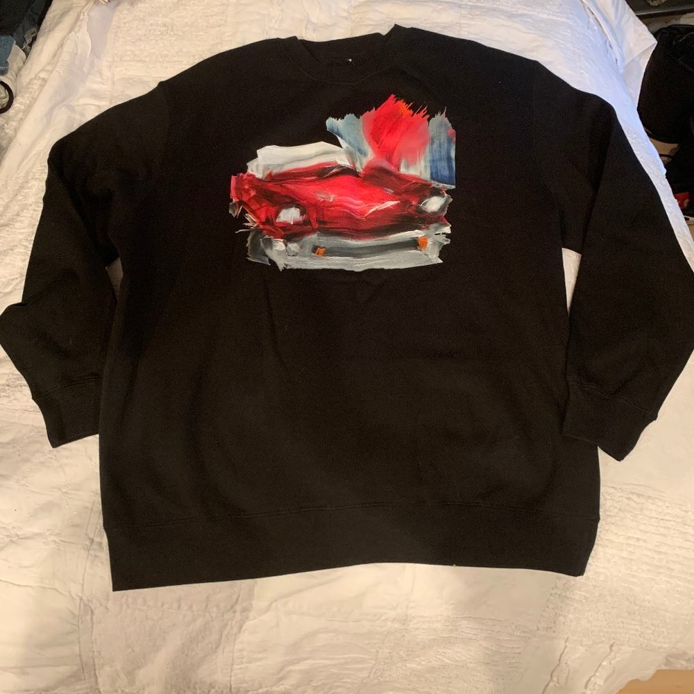 New Rebecca Maria Urban Outfitters Exclusive La Bode Sweatshirt Size XL